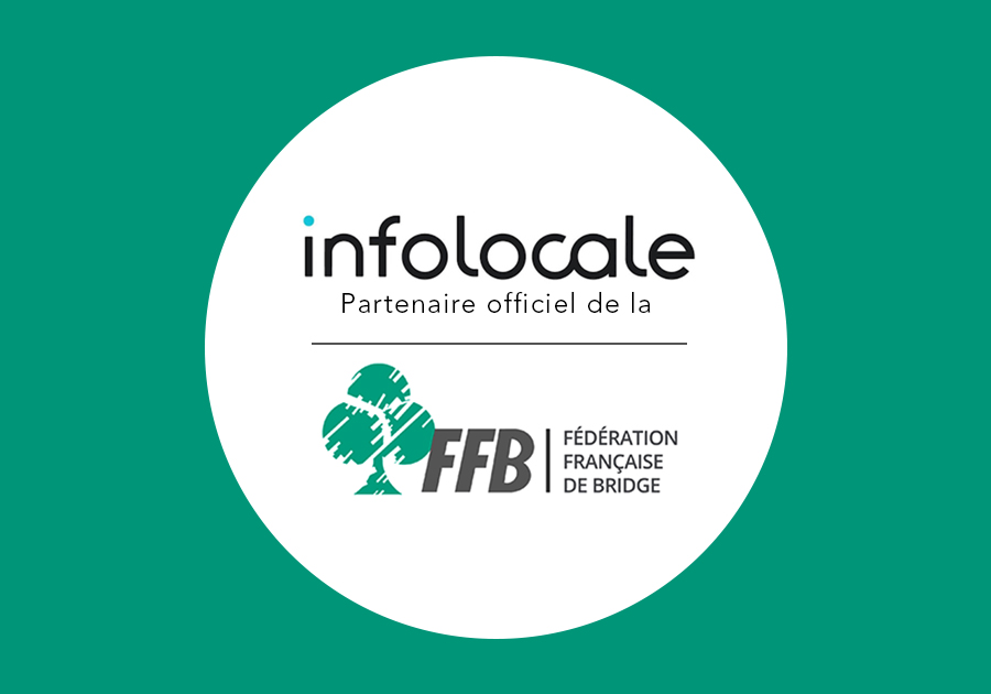 Infolocale, partenaire officiel de la Fédération Française de Bridge